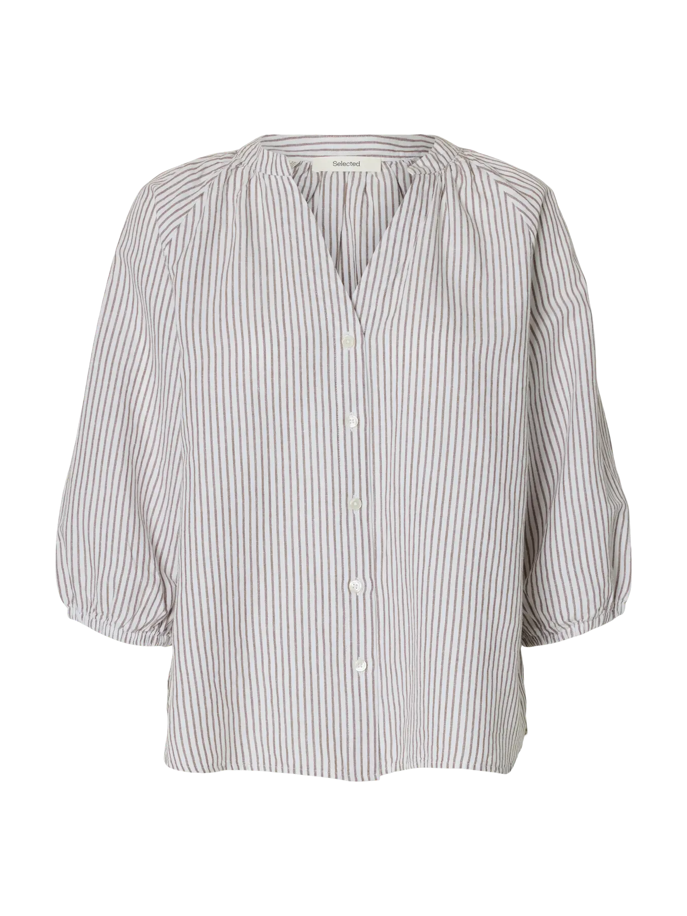 Slwcleo-Alberta Linen Blend Shirt Noos