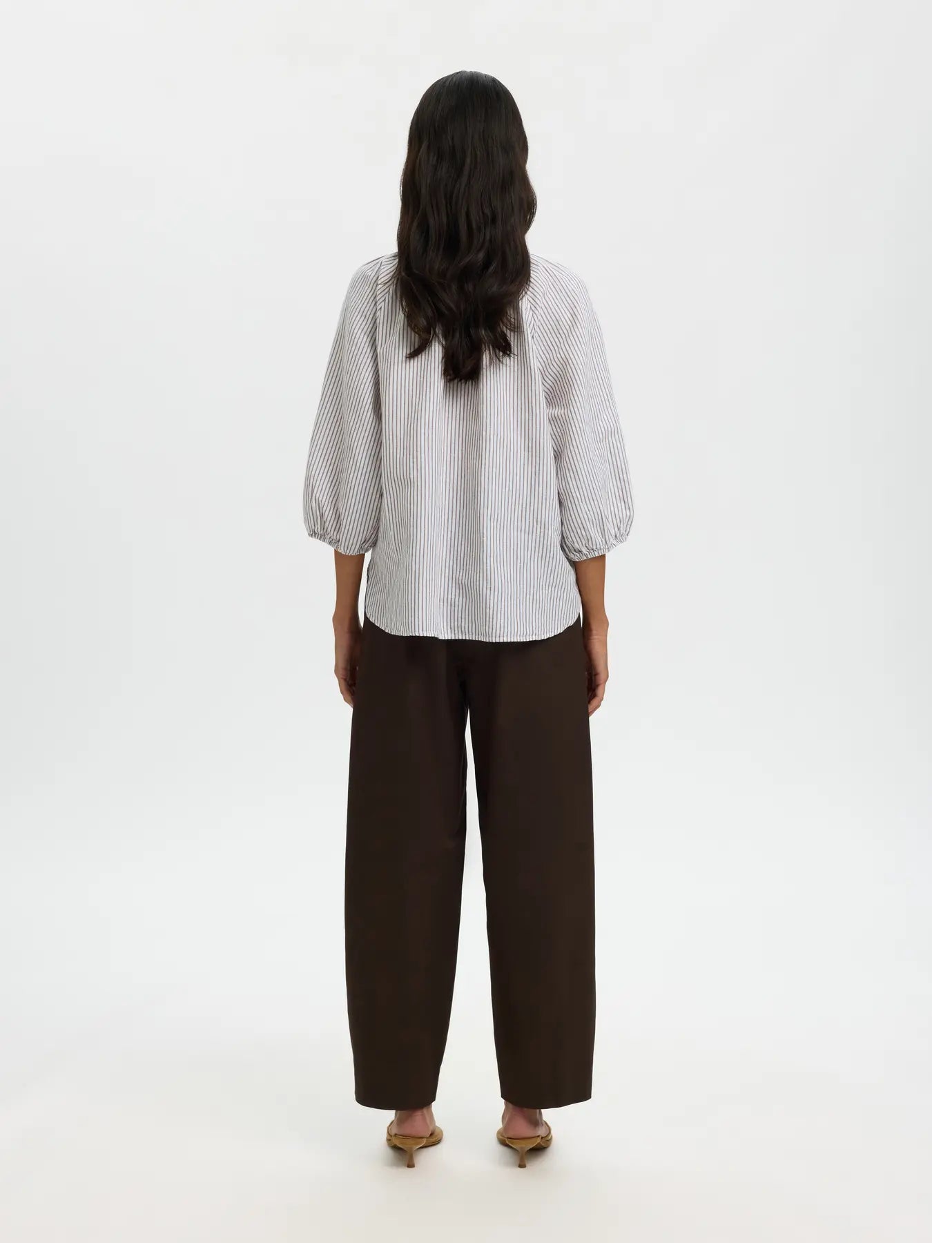 Slwcleo-Alberta Linen Blend Shirt Noos