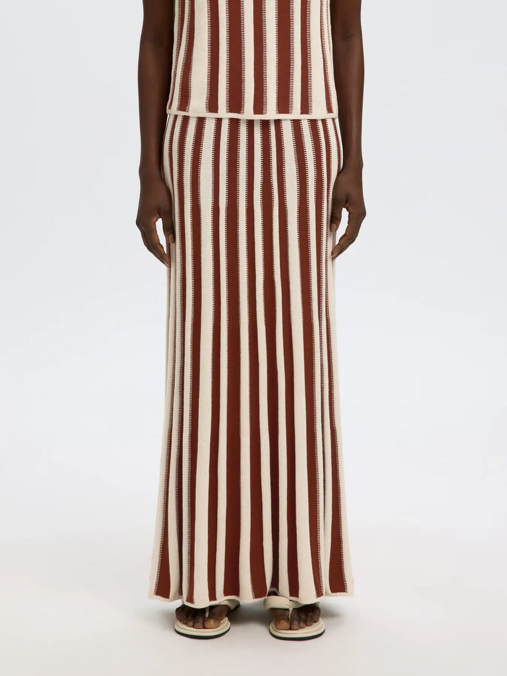 SLFLINA HW KNIT LONG SKIRT