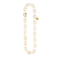 Vanessa Baroni Halsband Long Pearl Marble