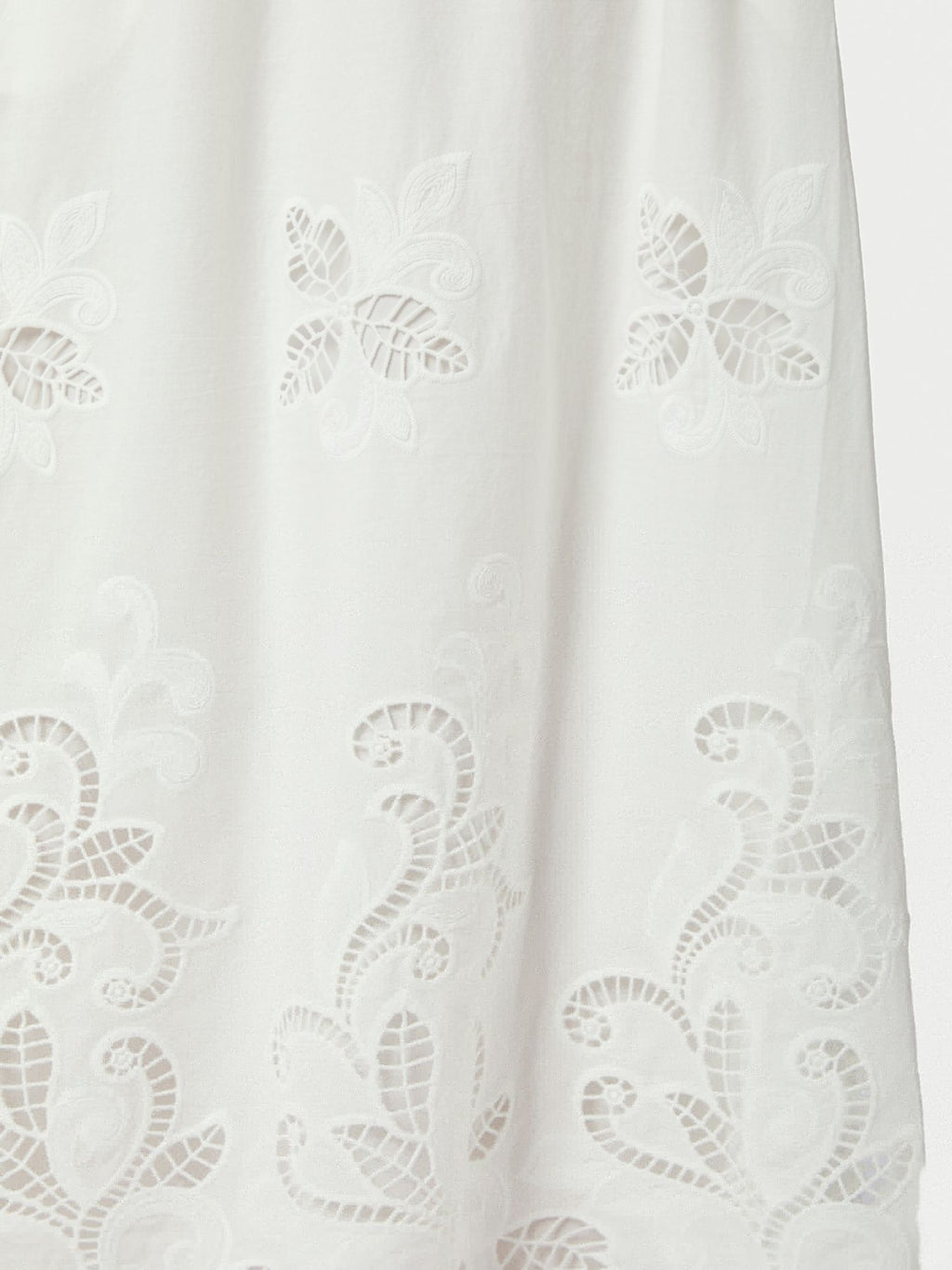 Yara Long Emb Skirt